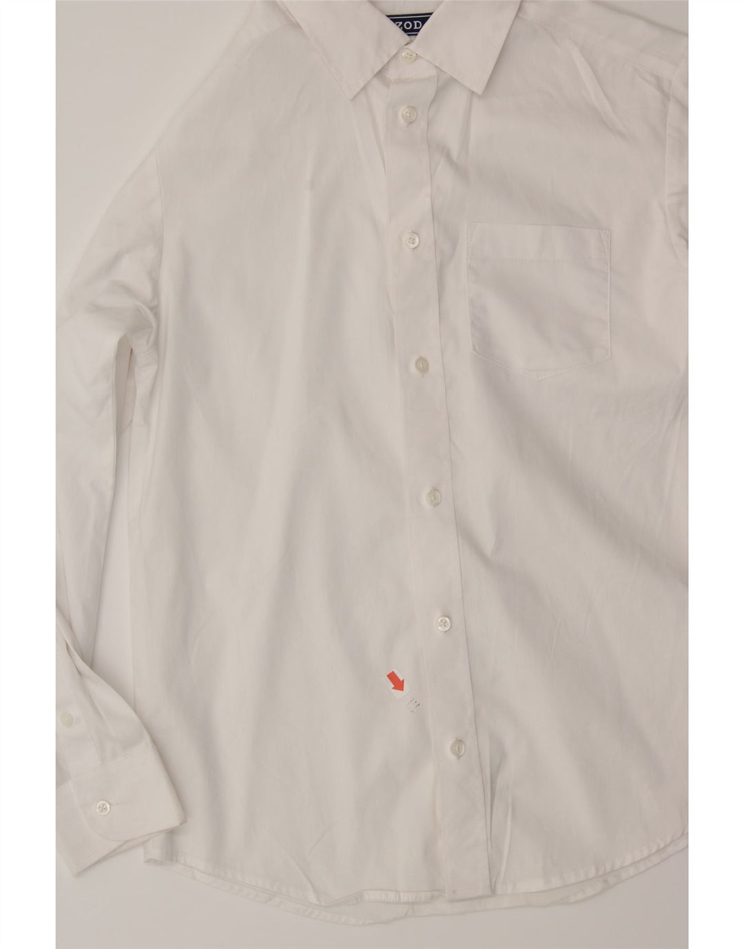 IZOD Boys Stretch Shirt 13-14 Years White Cotton Vintage Izod and Second-Hand Izod from Messina Hembry 