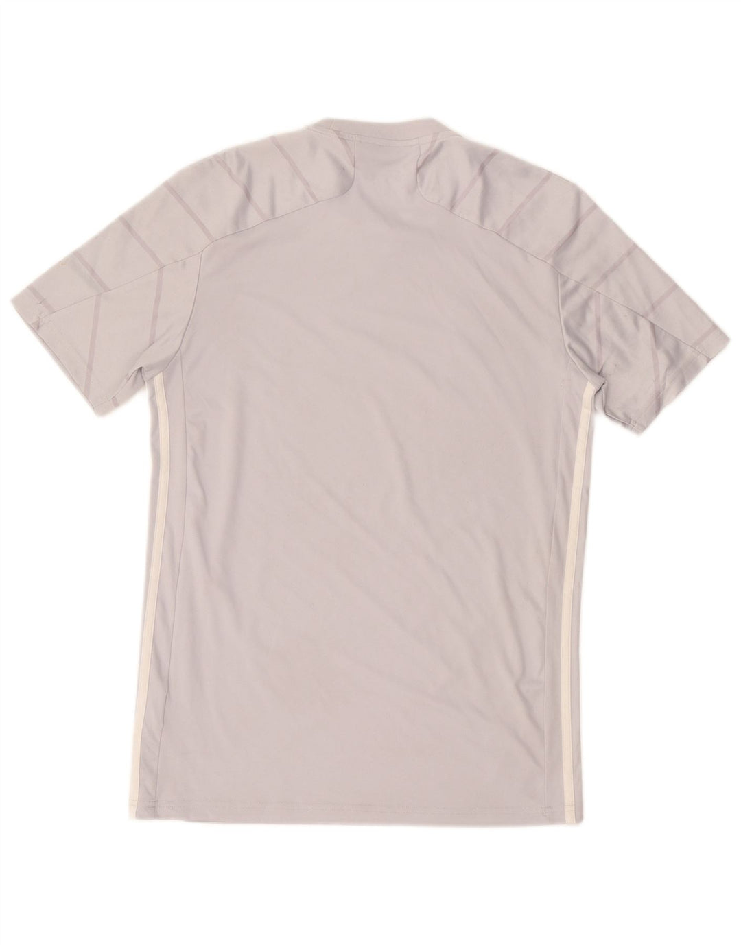 Tricou pentru bărbați Adidas Aeroready Top mic, gri, poliester cu dungi