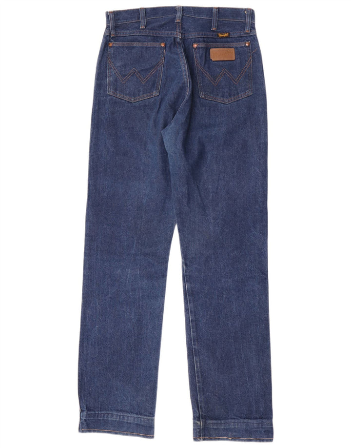 Blugi drepti pentru bărbați Wrangler W30 L33 albastru