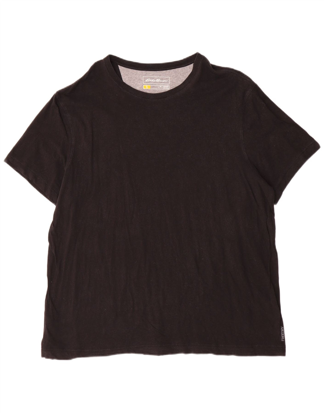 Tricou activ pentru bărbați Eddie Bauer Top XL bumbac negru