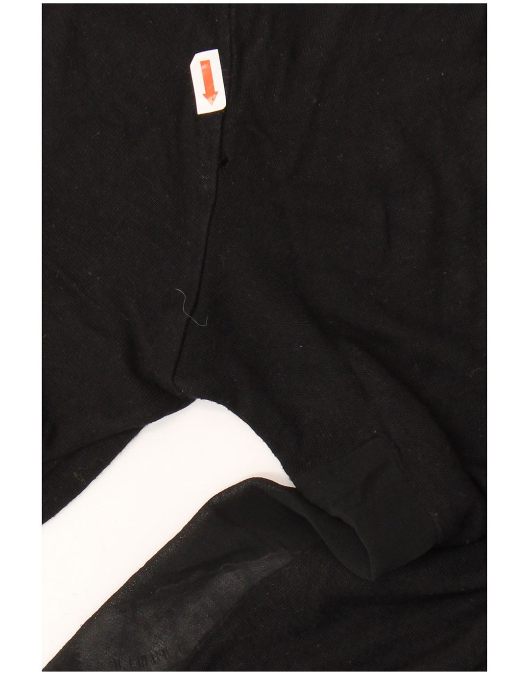 Pulover pentru femei cu mânecă scurtă cu gât țestoasă Zara UK 14 Medium Negru