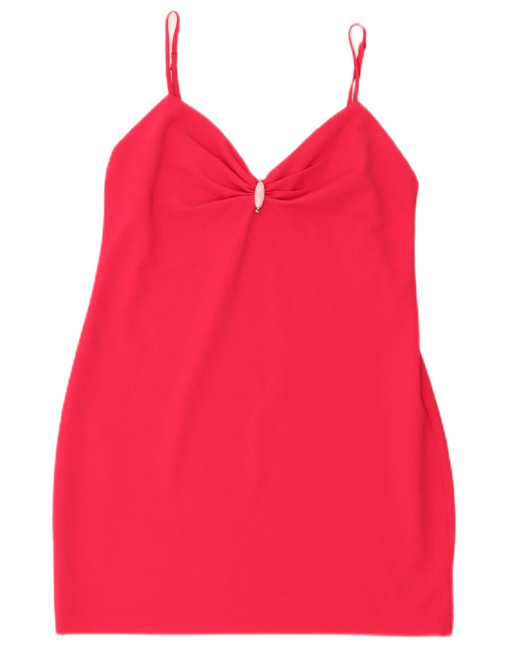 Rochie scurtă pentru femei Zara UK 12 Roz mediu