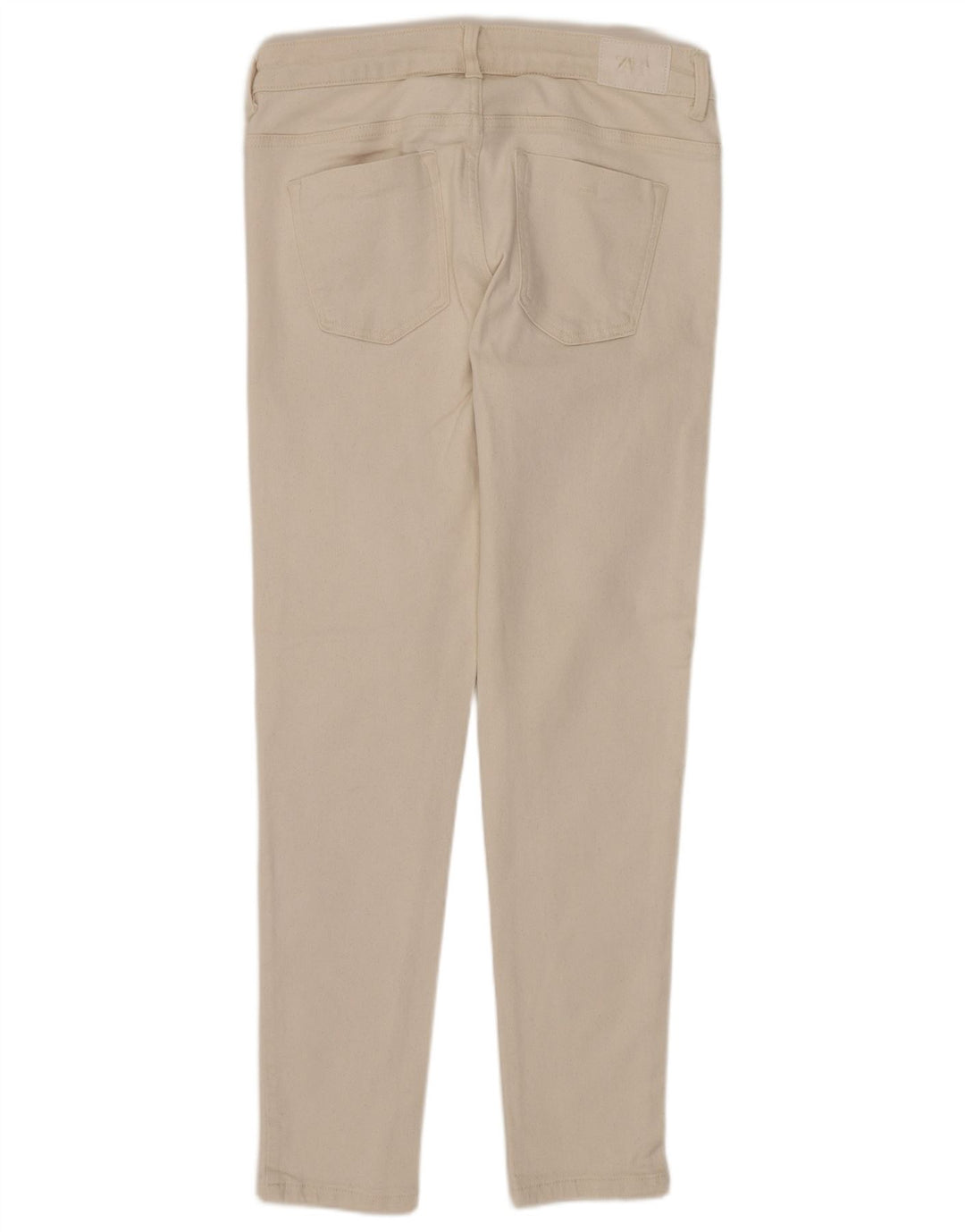 Blugi skinny de damă ZARA EU 40 Medium W30 L27 alb