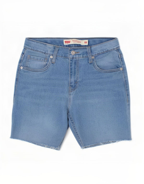Pantaloni scurți din blugi Levi's 511 Slim Fit 15-16 ani W29 Bumbac albastru