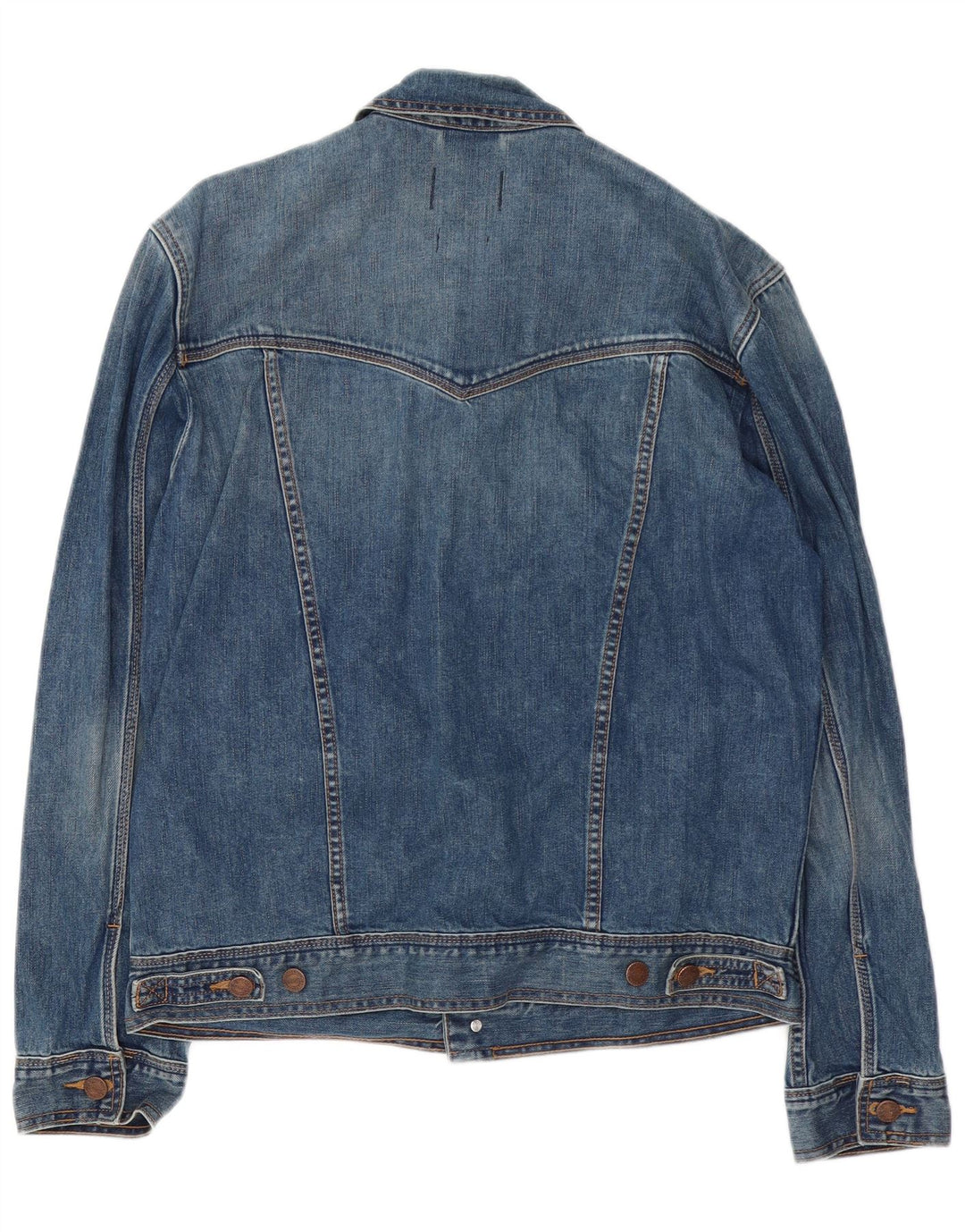 Jachetă de blugi casual pentru bărbați Wrangler UK 40, mare, albastru, bumbac