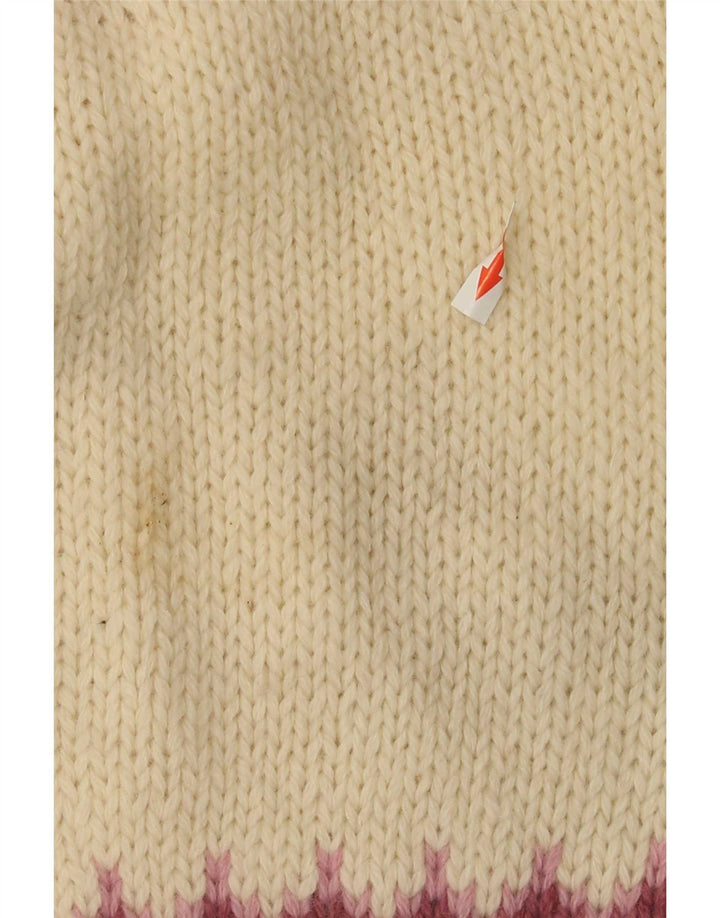 Pulover cu gât țestoasă pentru femei Eddie Bauer UK 10 Small Off White