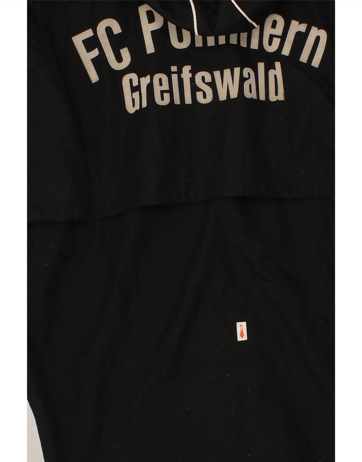 Jachetă de ploaie grafică ADIDAS pentru bărbați UK 48/50 XL, negru, poliester color bloc