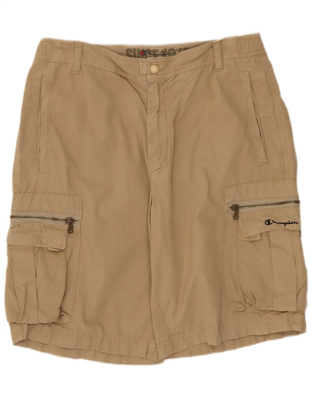 Pantaloni scurți pentru bărbați Champion Cargo Medium W30 Beige Bumbac