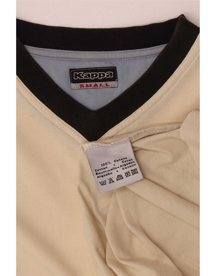 Tricou Bărbați Kappa Top Mic Bej Colorblock Bumbac