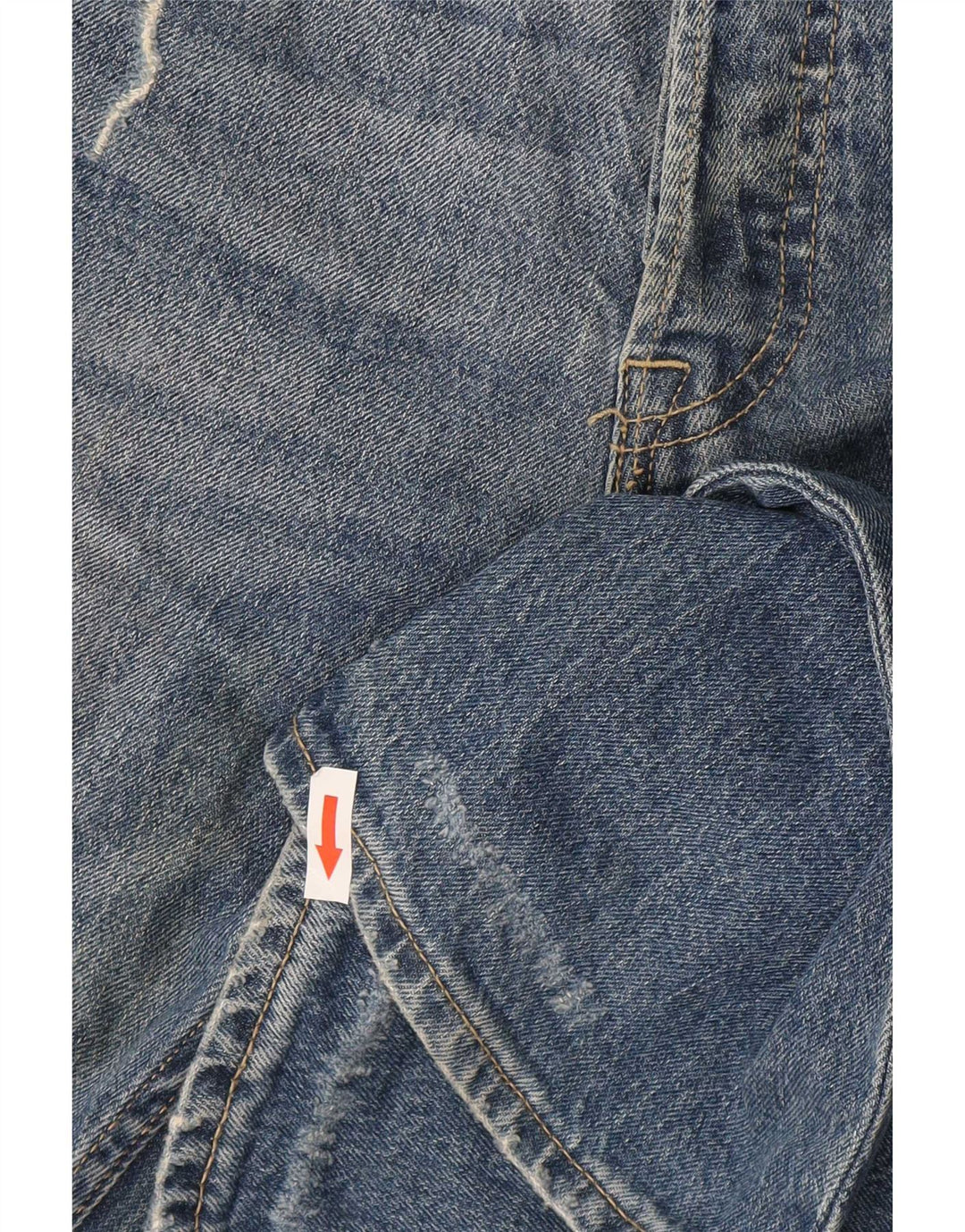 Blugi subțiri învechiți Tim pentru bărbați Jack & Jones L32 L34 Bumbac albastru