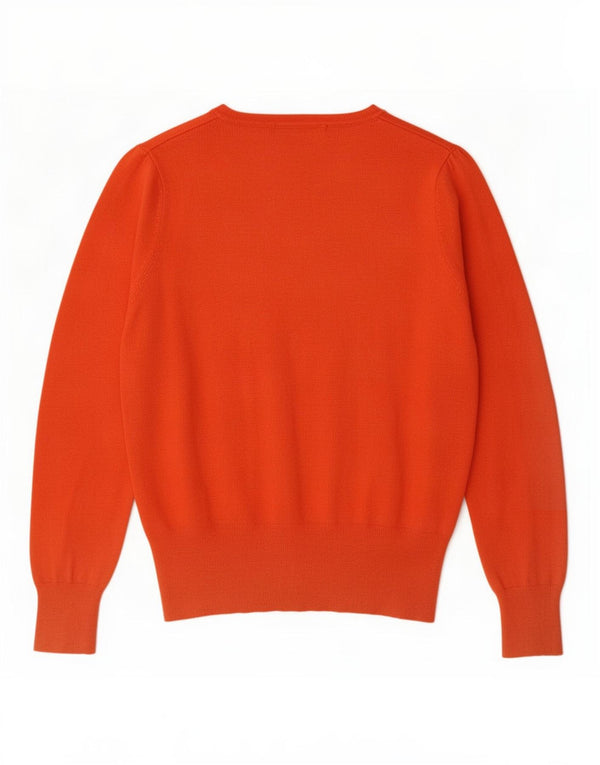 Pulover cardigan pentru femei Marks & Spencer UK 14 Medium Orange Viscose