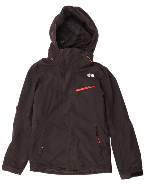 Jachetă Windbreaker pentru bărbați cu glugă The North Face UK 36 Small Black Nylon