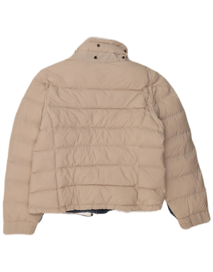 Jachetă căptușită Crop Graphic pentru femei Dolomite UK 18 XL Albastru Colorblock