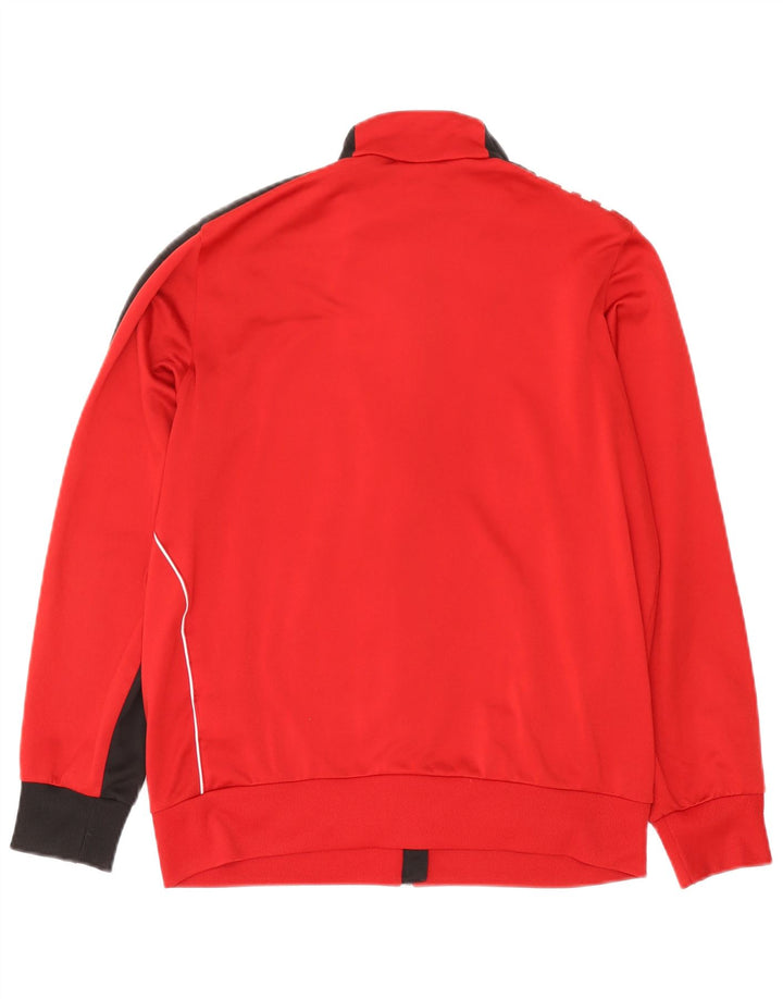 Jachetă de trening pentru băieți Adidas 15-16 ani poliester color bloc roșu