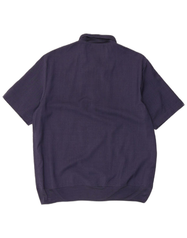 Cămașă polo pentru bărbați Armani Mic Bleumarin