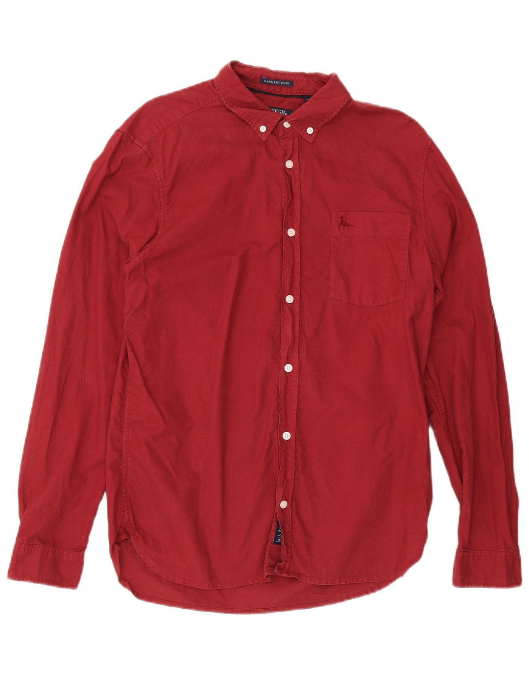 Cămașă Jack Wills pentru bărbați, roșu mediu