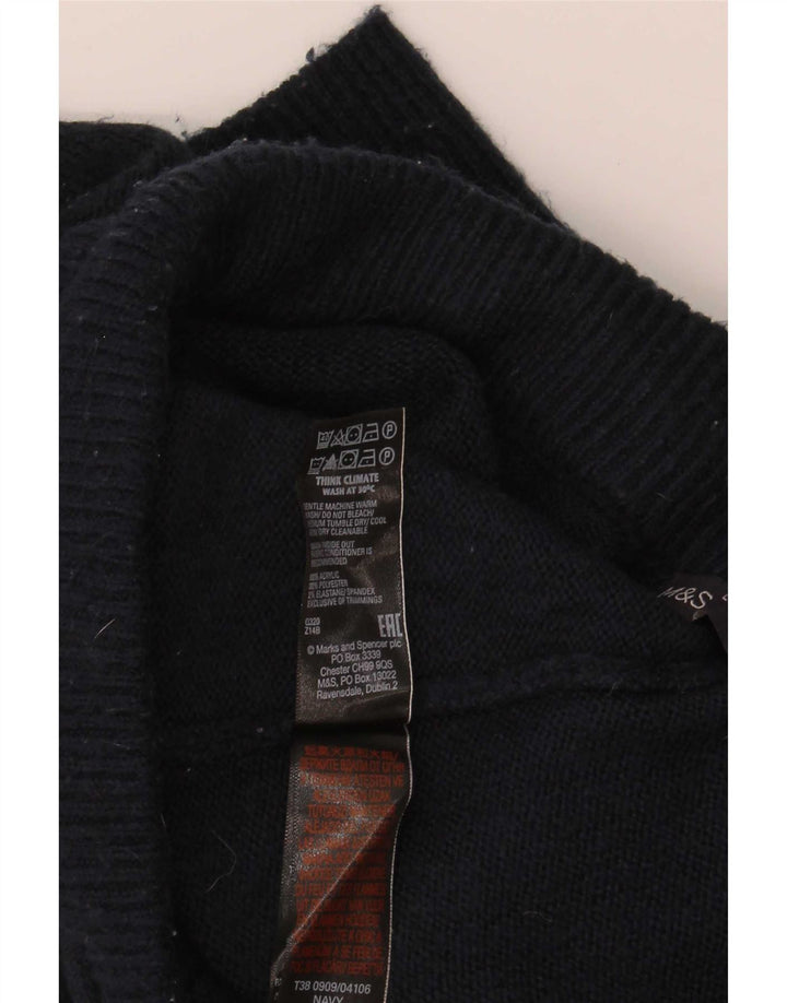 Pantaloni de trening pentru femei Marks & Spencer Pantaloni de jogging UK 14 Medium Bleumarin