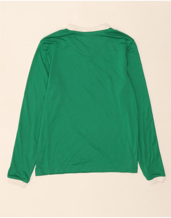 Adidas baieti Climalite Top cu maneca lunga 13-14 ani XL verde