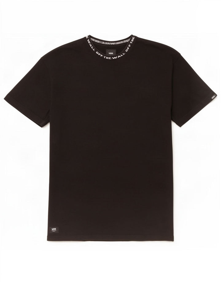 Tricou grafic Vans pentru bărbați Top mare din bumbac negru