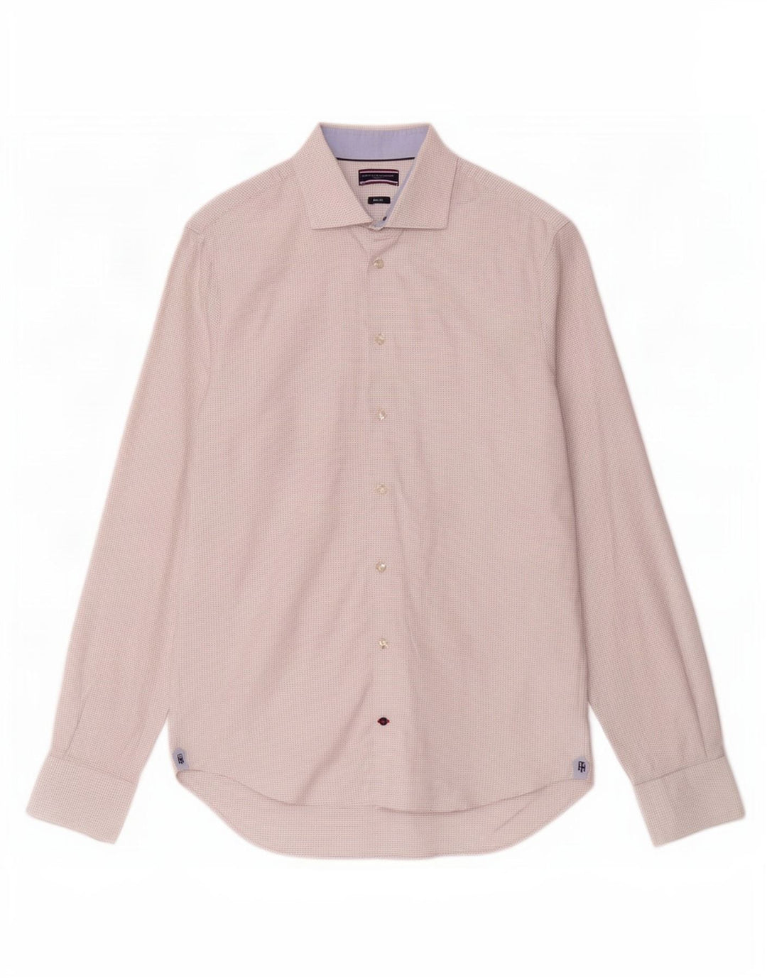 Cămașă pentru bărbați Tommy Hilfiger Slim Fit Mărimea 39 15 1/2 Mediu pete albe