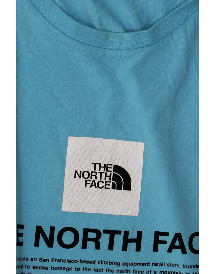 Tricou grafic pentru bărbați The North Face Top Medium Blue
