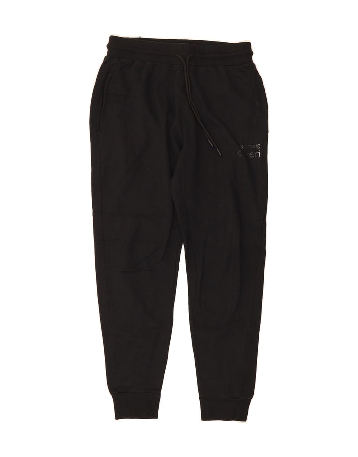 COVERI Boys Tracksuit Trousers Joggers 13-14 Years Medium Black Vintage Coveri and Second-Hand Coveri from Messina Hembry 