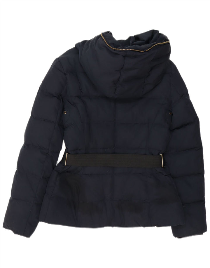 Jachetă căptușită cu glugă pentru femei Esprit UK 8 Small, bleumarin, poliester
