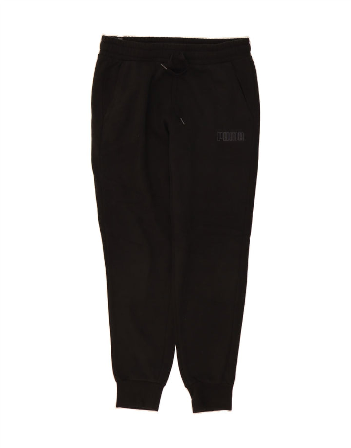 PUMA Mens Graphic Tracksuit Trousers Joggers Medium  Black Cotton Vintage Puma and Second-Hand Puma from Messina Hembry 