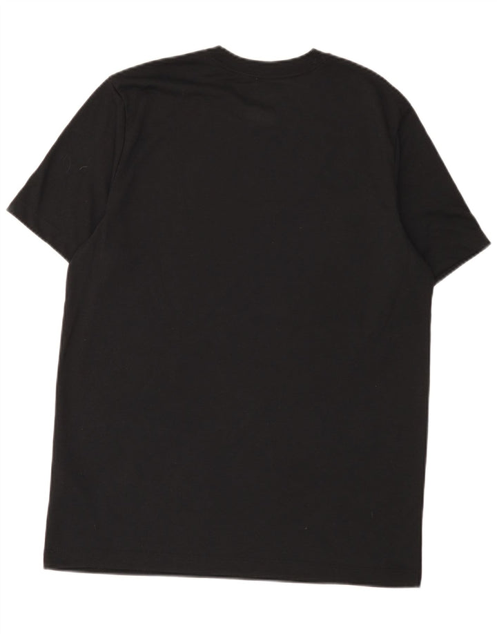 Tricou grafic Nike Dri Fit pentru bărbați Top Medium Negru Poliester