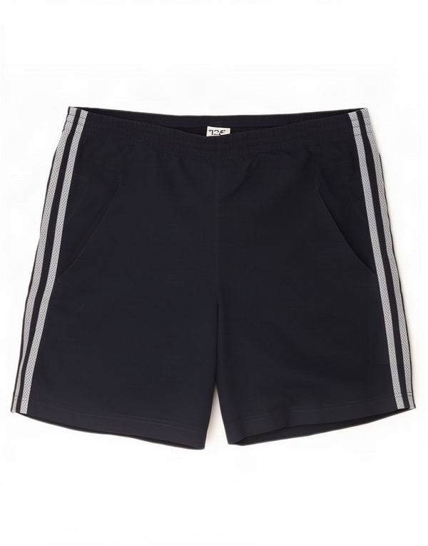 Pantaloni scurți sport Adidas pentru bărbați, poliester mediu bleumarin