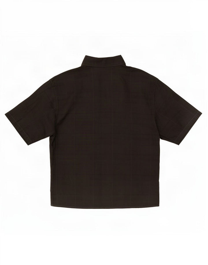 Cămașă Benetton cu mânecă scurtă pentru femei IT 42 Medium Black