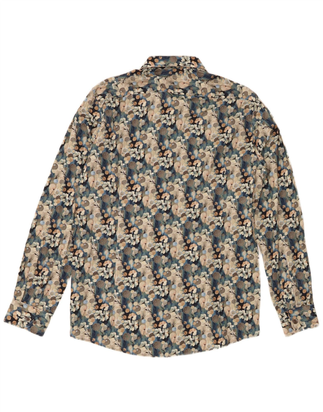 Cămașă pentru bărbați Guide London XL Blue Floral Bumbac