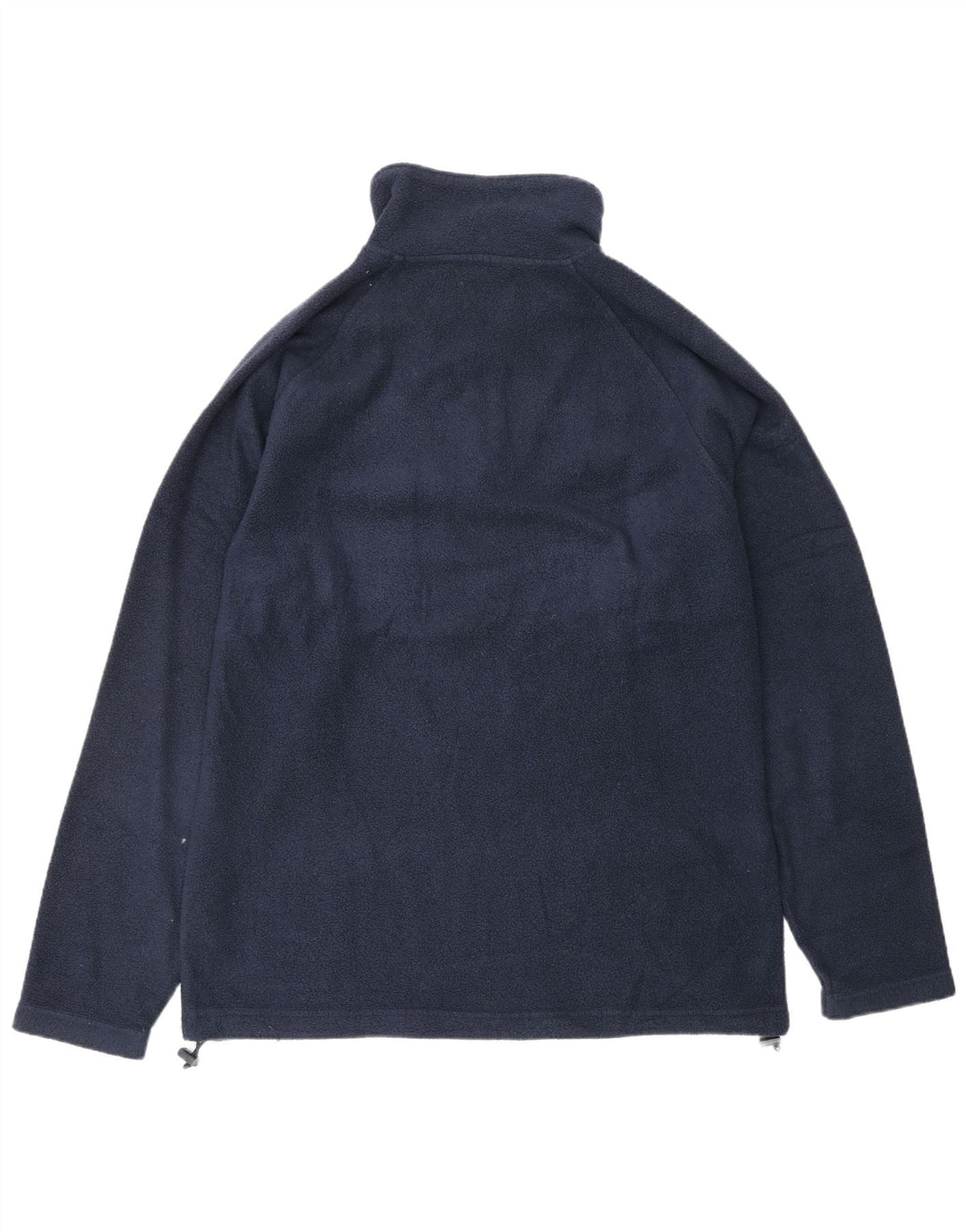 Pulover KAPPA pentru bărbați, cu fermoar și gât, fleece, bleumarin mediu