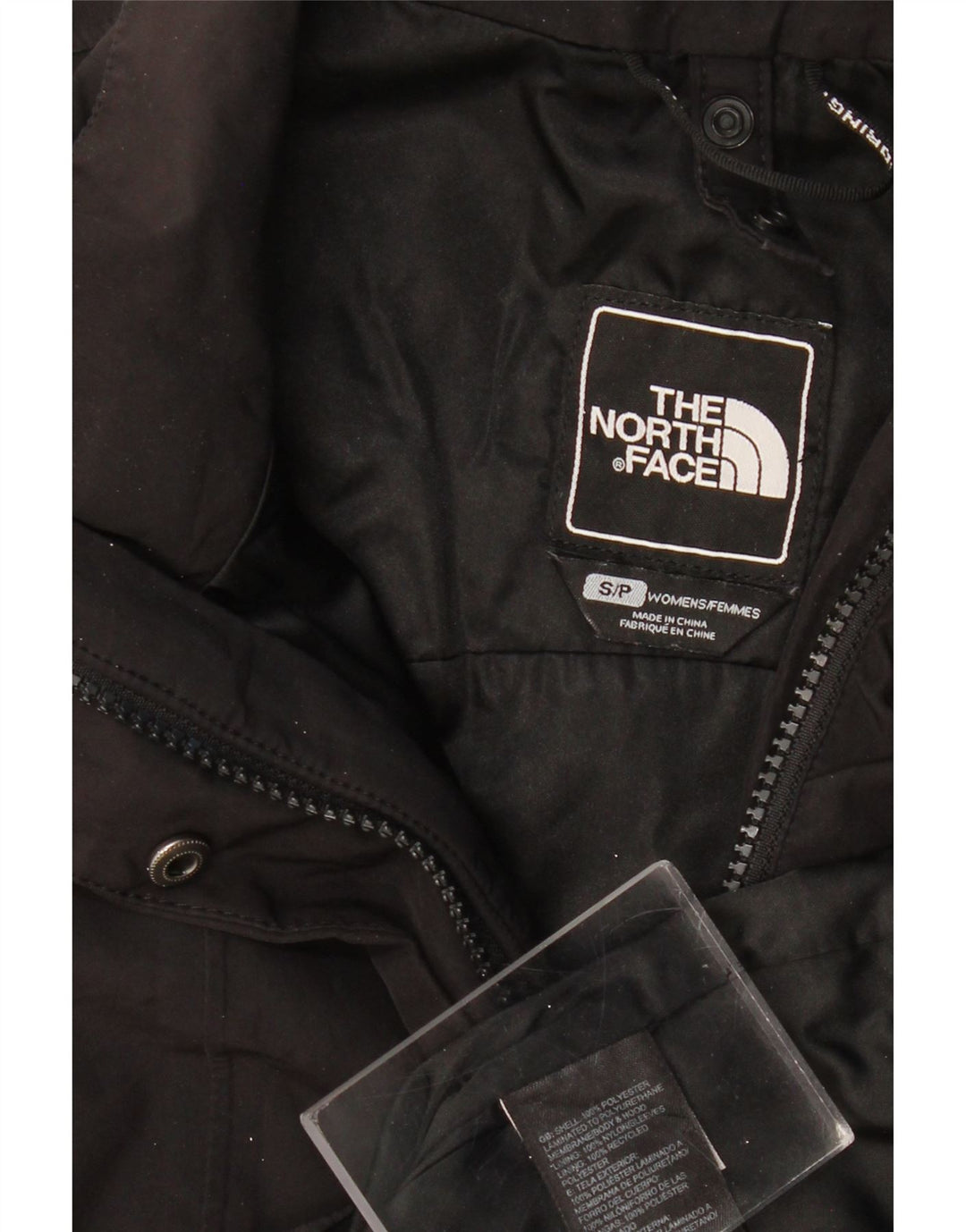 The NORTH FACE Jachetă Windbreaker pentru femei UK 10 Small Black Poliester