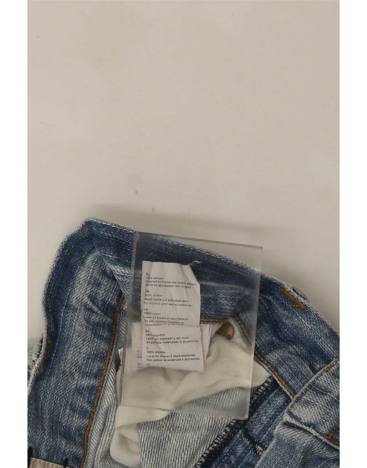 G-Star Blugi Distressed Straight pentru bărbați W32 L34 Bumbac albastru