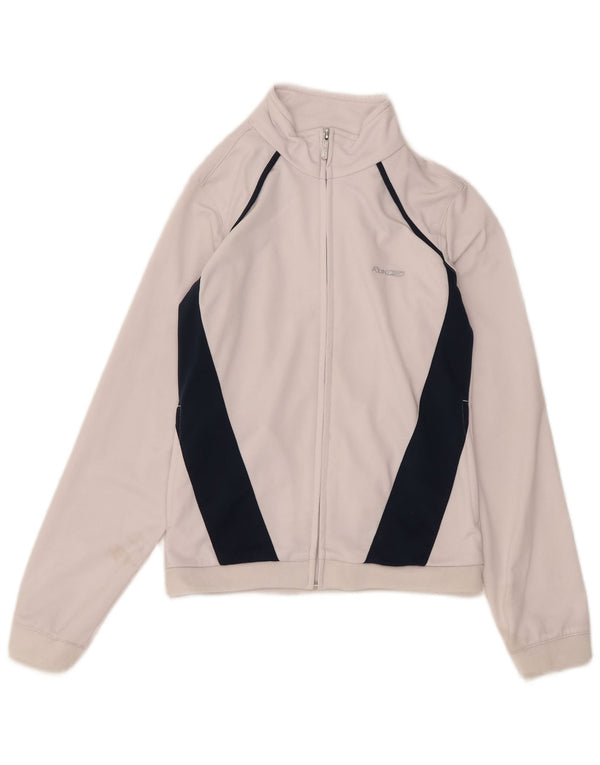 Jachetă de trening Reebok pentru femei UK 12 Medium White Colorblock Poliester