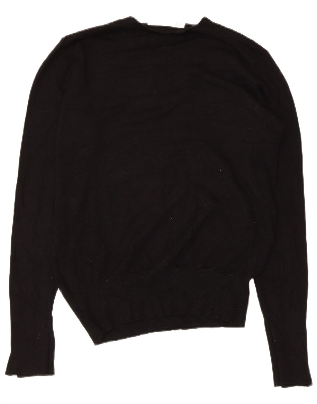 Pulover pentru femei Zara, cu gâtul turn, UK 12 Medium Black Viscose