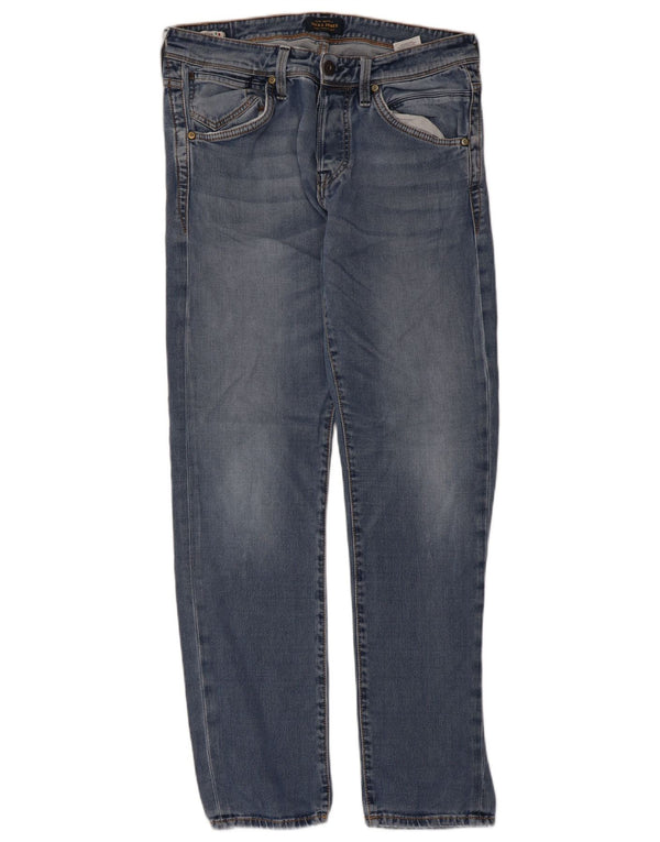 Blugi drepți pentru bărbați Jack & Jones W33 L32 Bumbac albastru