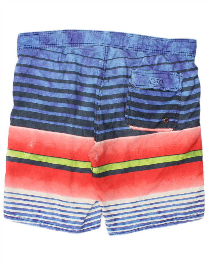 Pantaloni scurți de înot pentru bărbați MAUI AND SONS, medii, multicolori, în dungi