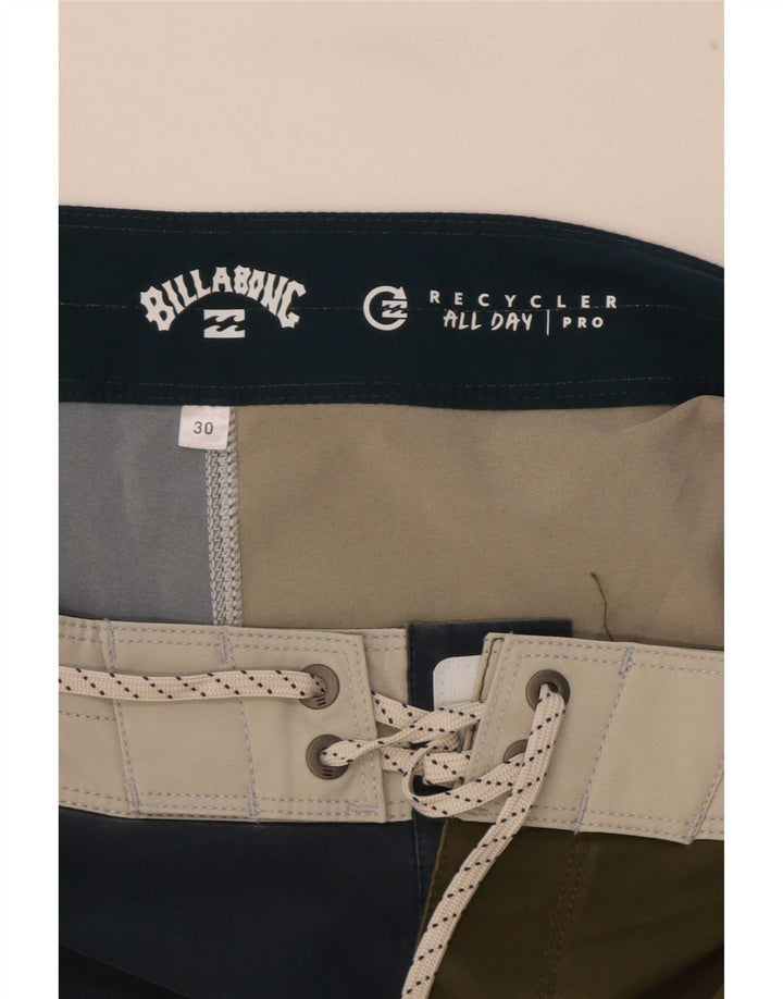 Pantaloni scurți de înot Billabong pentru bărbați, medii, albastru, poliester color bloc