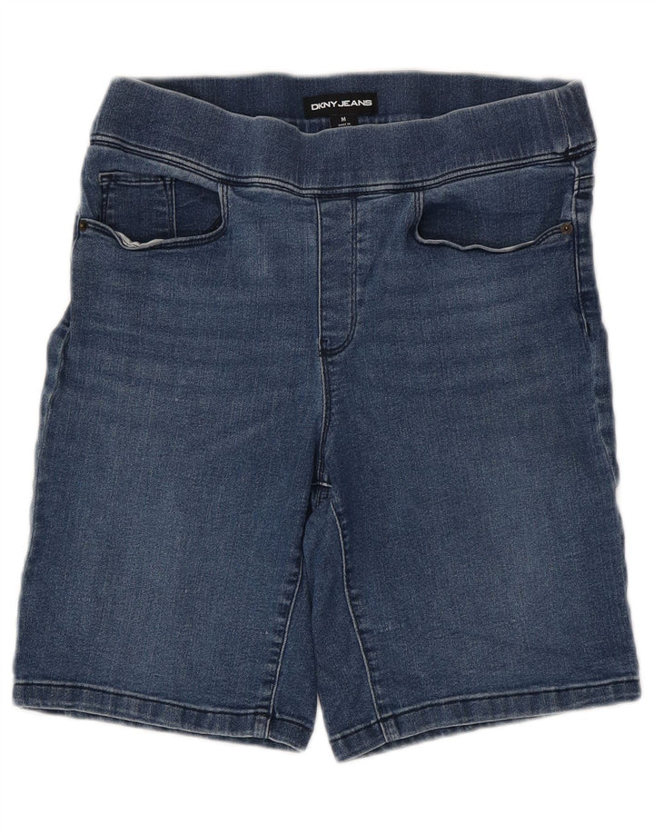 DKNY Pantaloni scurți din denim pentru femei, mediu W30, bumbac albastru