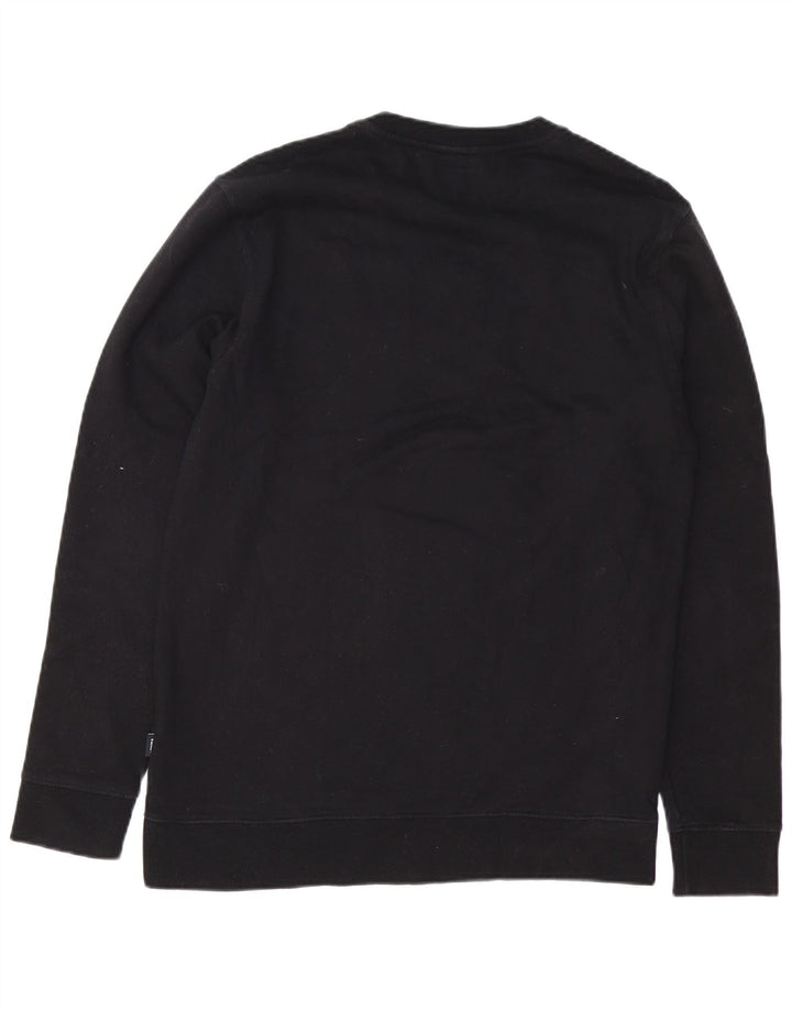 Hanorac grafic pentru bărbați Vans Pulover mediu bumbac negru