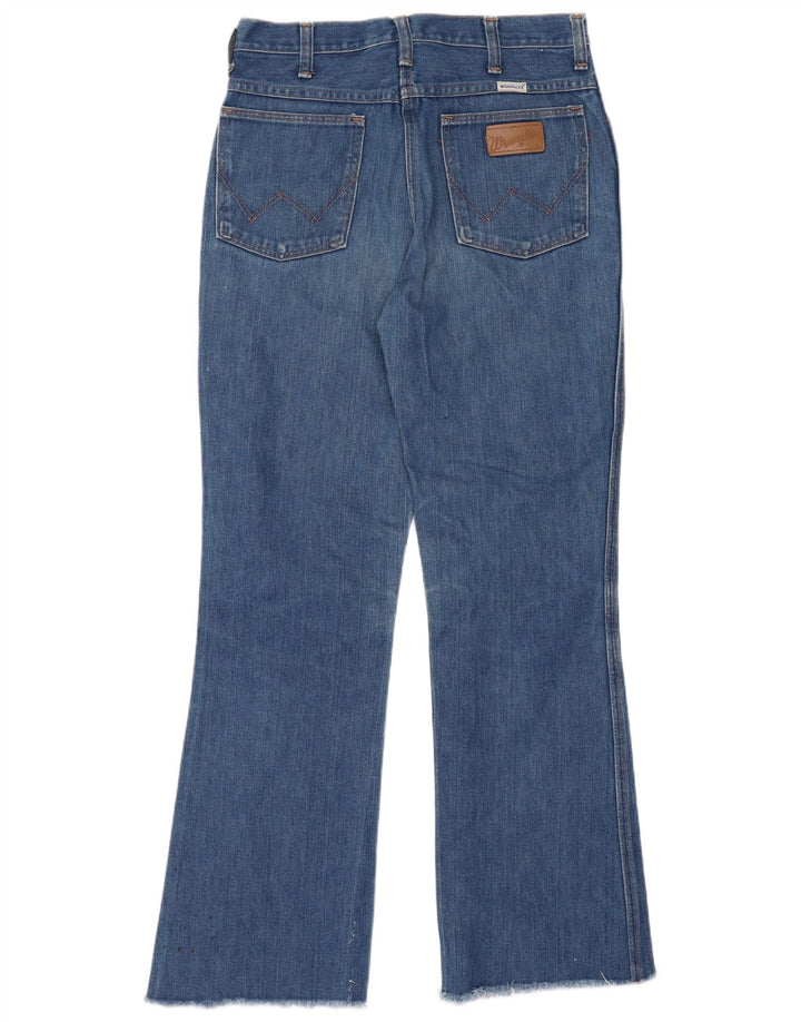 Blugi pentru bărbați Bootcut Wrangler W29 L30 albastru