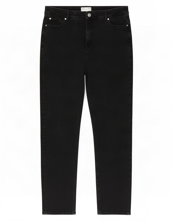 Marks & Spencer Blugi drepti Sienna pentru femei UK 18 XL W36 L28 bumbac negru