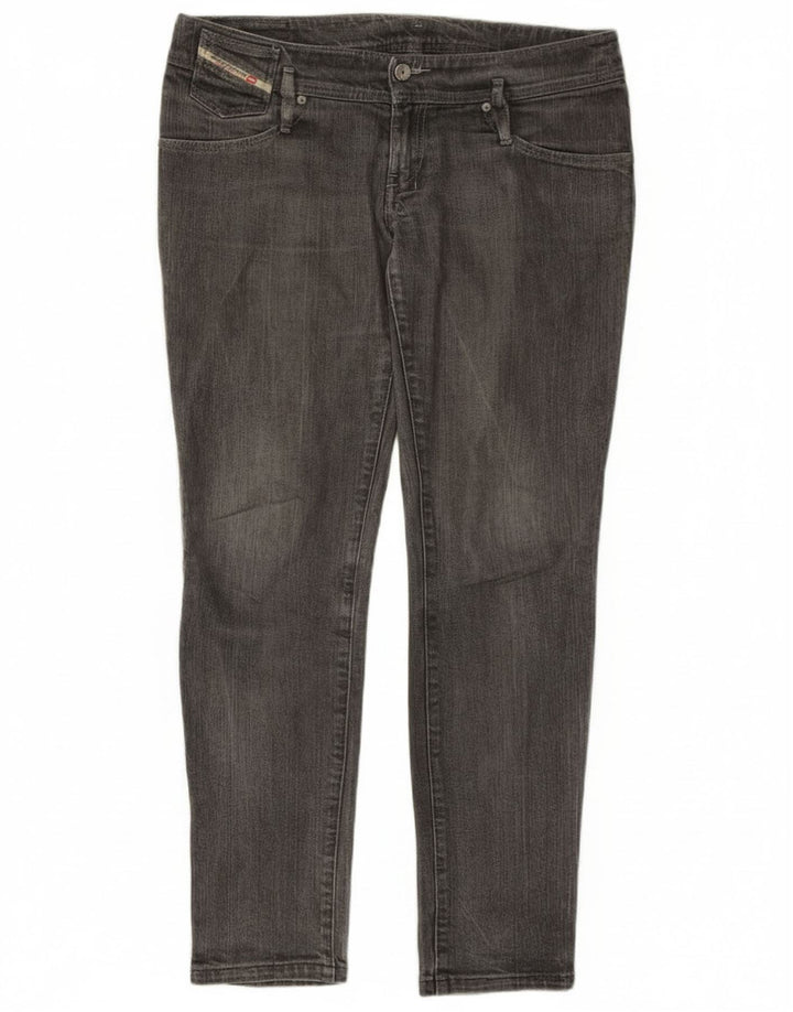 Blugi skinny pentru femei Diesel W32 L30 bumbac gri