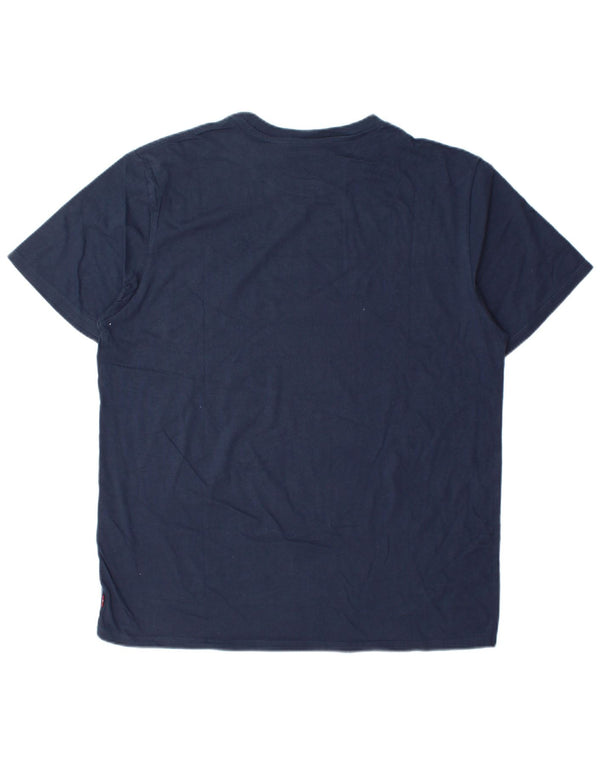 Tricou grafic pentru bărbați Levi's Top XL Bumbac bleumarin