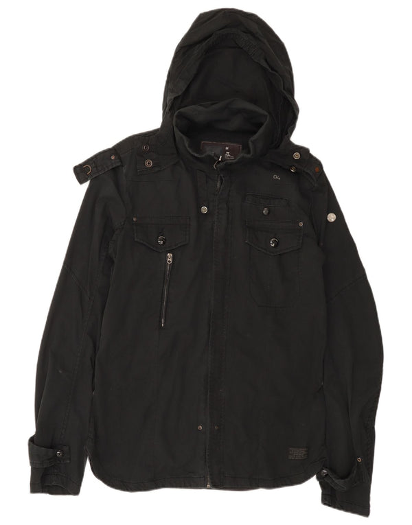 G-Star Womens UK 14 Medium Black Bumbac