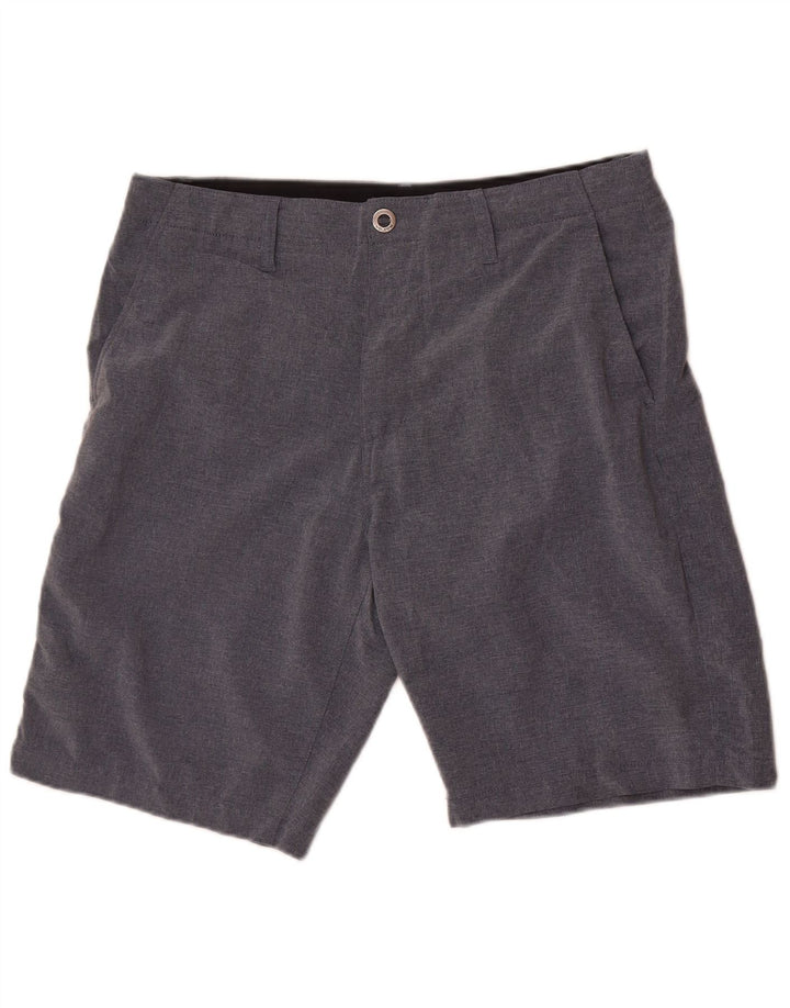 Pantaloni scurți cargo pentru bărbați Volcom W33, poliester, albastru, mediu