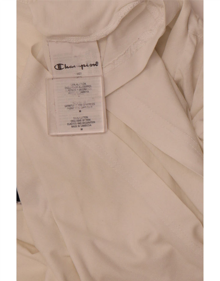 Tricou grafic pentru bărbați CHAMPION Top Medium Alb Bumbac