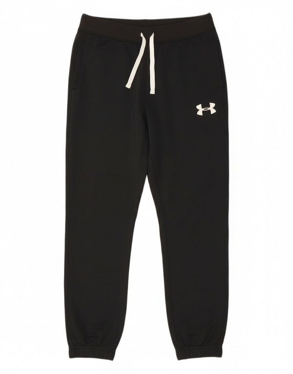 Pantaloni de trening Under Armour pentru băieți Pantaloni de jogging 11-12 ani mare negru